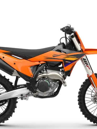 Seitenansicht der KTM 250 SX-F des Modelljahres 2026