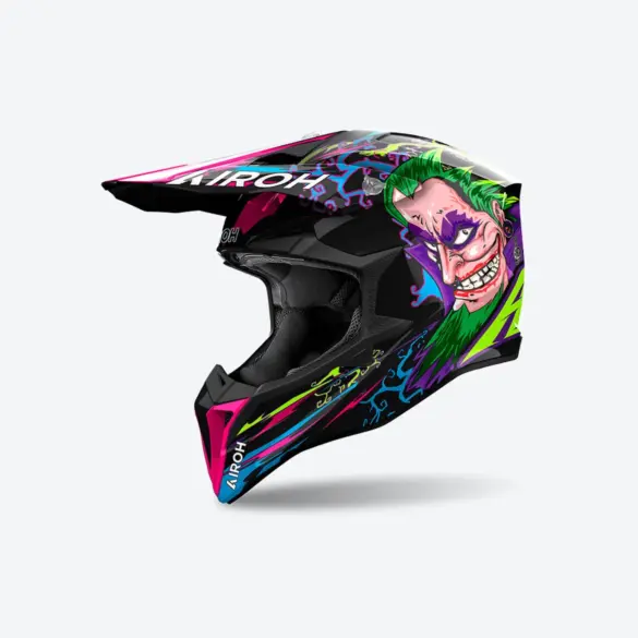 Airoh WRAAAP MUSIC Motorradhelm mit markanter Grafik und auffälligen Farben