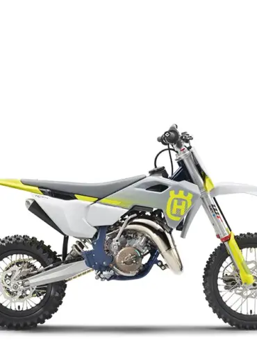 Motocross-Motorrad Husqvarna TC 65 Modelljahr 2026 in Seitenansicht