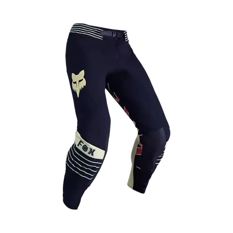 Flexair Inning Pants von Fox Racing in Dunkelblau mit Logo und Verstärkungen