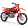 GASGAS MC 250F 2026, ein modernes, hochdrehendes Motocross-Motorrad in Rot.
