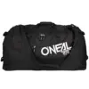 O'Neal TX-8000 Ausrüstungstasche in Schwarz, frontal mit sichtbarem Logo und Reißverschlüssen