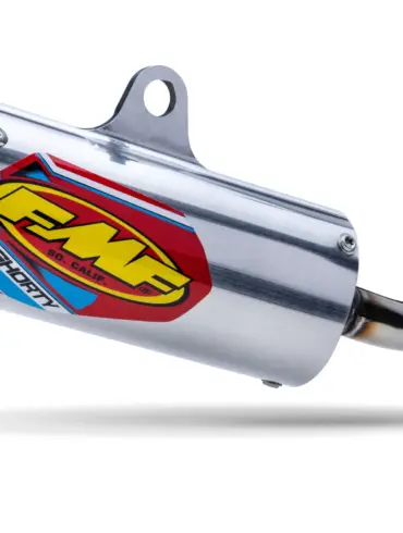 FMF Powercore 2 Shorty Endschalldämpfer aus Aluminium für Honda CR125R (2000–2001)