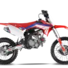 RXF Freeride 150cc Pitbike in Seitenansicht auf weißem Hintergrund