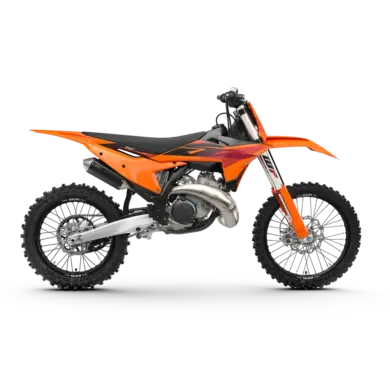 KTM 250 SX 2027, Motorrad, Seitenansicht, orange, Offroad