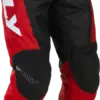 F‑16 Motocross-Hose 2026 Modell in Rot und Schwarz aus 600D-Polyester mit Mesh-Futter