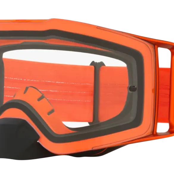 Oakley Front Line MX Goggle in Orange mit robustem Rahmen und Prizm-Scheibe