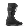 Gaerne GX1 BLACK Offroad-Stiefel in Schwarz, Seitenansicht, technische Details sichtbar
