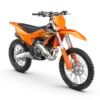 KTM 250 SX 2026 in orange, Seitenansicht eines modernen Motocross-Bikes