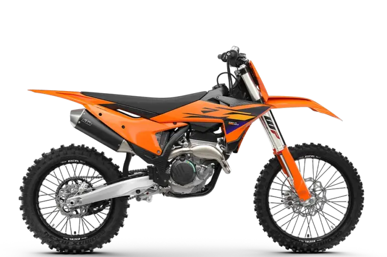 Seitenansicht der KTM 250 SX-F des Modelljahres 2026