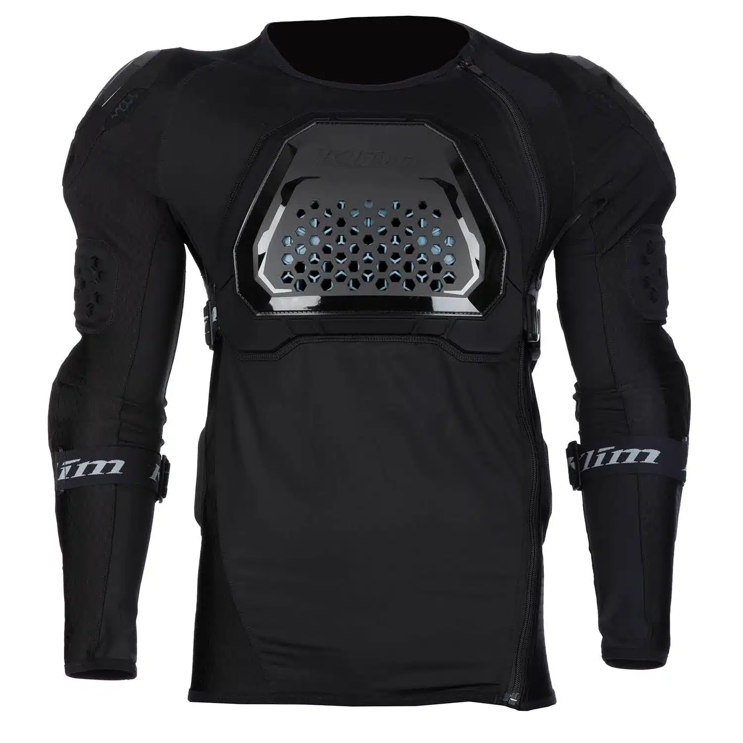 Schutzshirt KLIM Tactical Pro Armored LS Shirt mit gepolsterten Zonen an Brust, Schultern und Ellbogen, schwarz