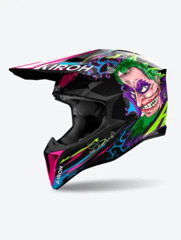 Airoh WRAAAP MUSIC Motorradhelm mit markanter Grafik und auffälligen Farben