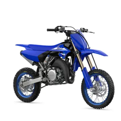 Yamaha YZ65 Kinder-Motocross-Motorrad in Icon-Blue Lackierung