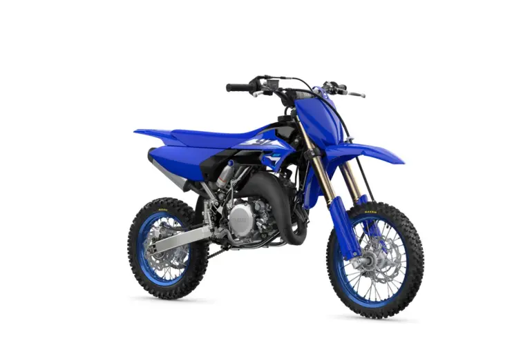 Yamaha YZ65 Kinder-Motocross-Motorrad in Icon-Blue Lackierung