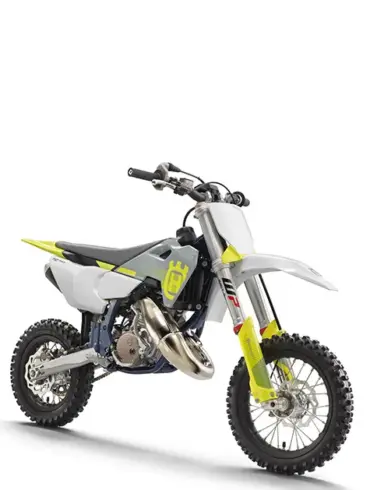Husqvarna TC 50 2026 Kindercrosser seitlich auf weißem Hintergrund
