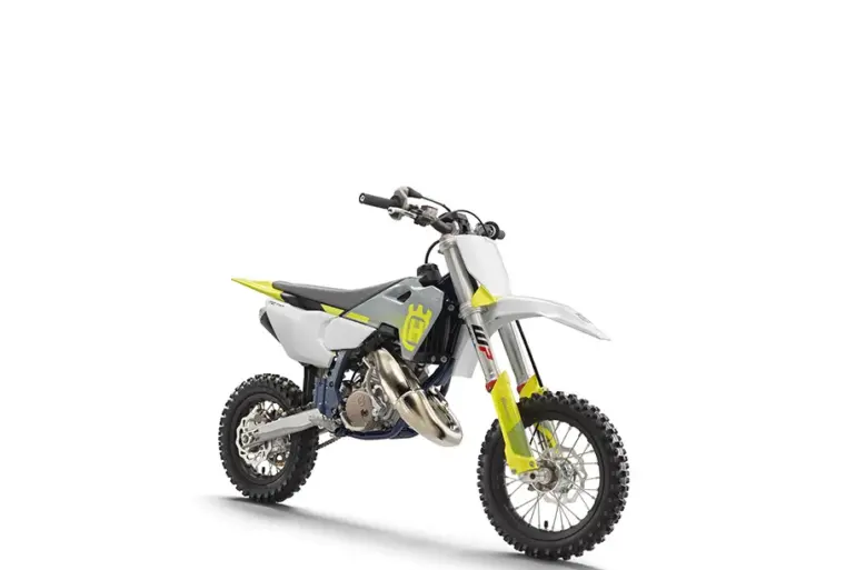 Husqvarna TC 50 2026 Kindercrosser seitlich auf weißem Hintergrund