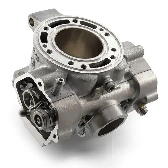 Aluminiumzylinder der Husqvarna TC 85 19/16 von 2026 mit Auslass-Steuerungssystem