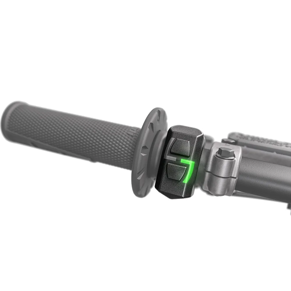 Map-Select-Schalter am Lenker der Husqvarna TE 250 Heritage 2025 zur Auswahl der Fahrmodi