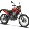 Beta Alp 4.0 in Rot, moderne Enduro mit LED-Scheinwerfer und Stollenreifen