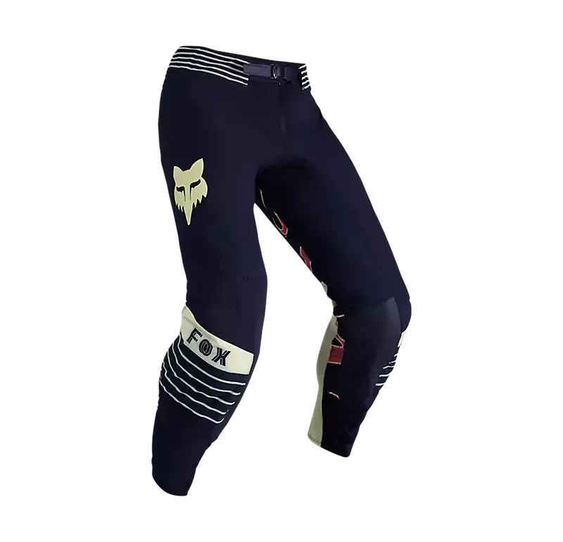 Flexair Inning Pants von Fox Racing in Dunkelblau mit Logo und Verstärkungen