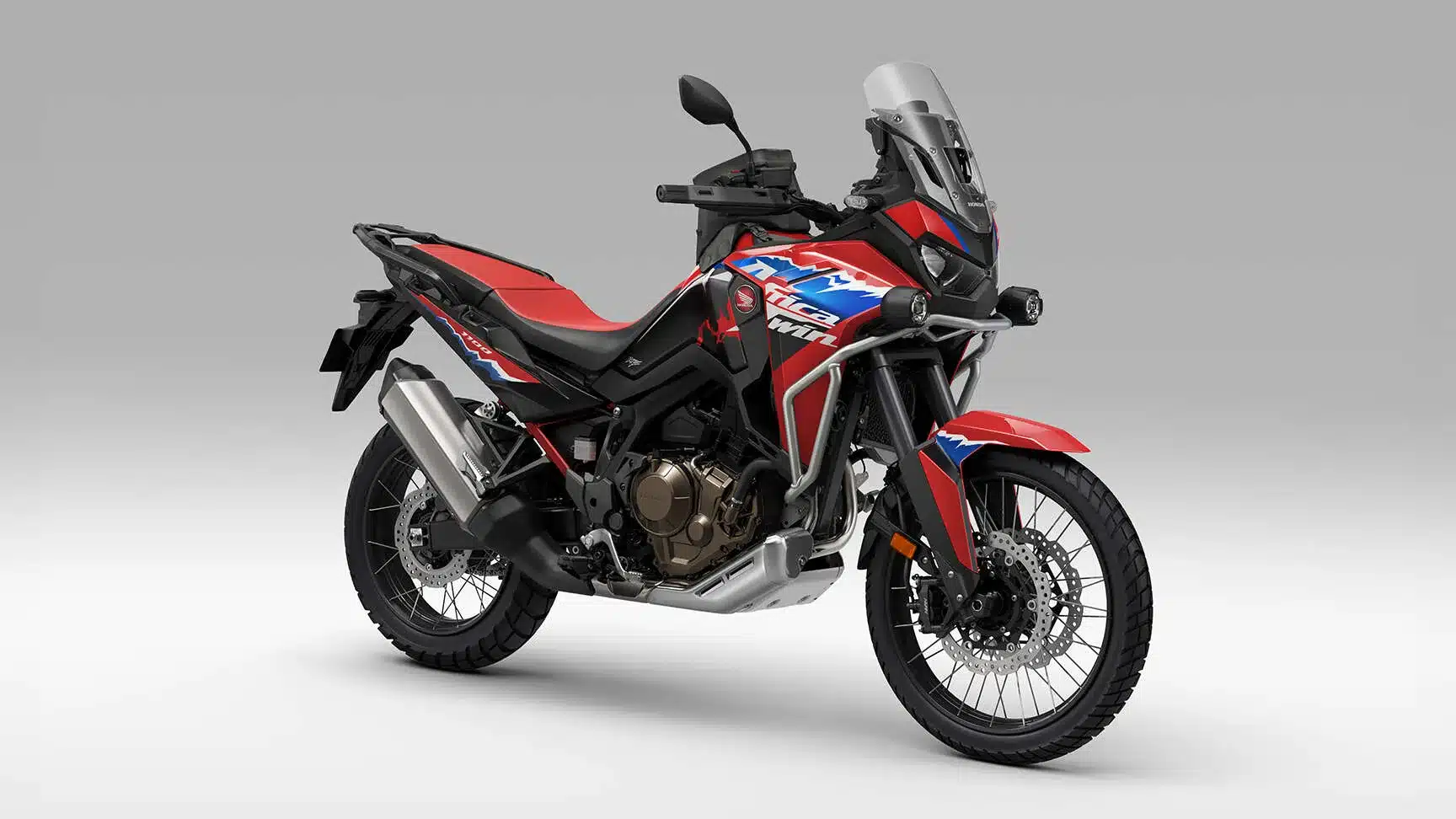 Honda CRF1100L Africa Twin 2024 Adventure-Motorrad von der Seite