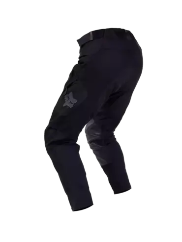 Defend Off-Road Hose in Schwarz mit abriebfesten Cordura- und Lederezonen, Seitenansicht