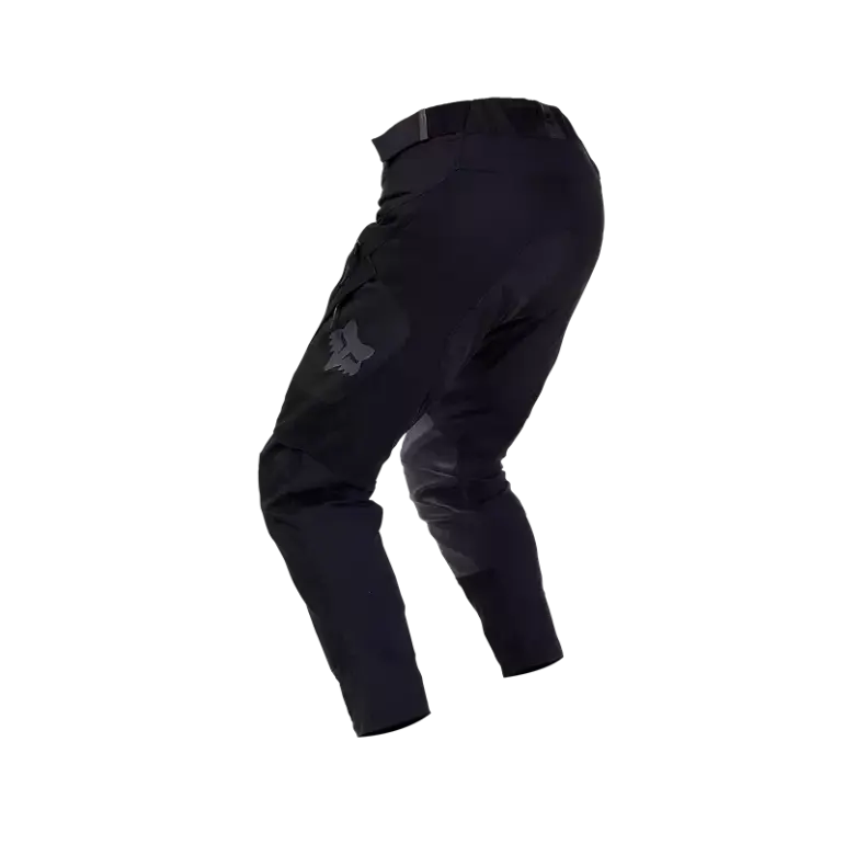 Defend Off-Road Hose in Schwarz mit abriebfesten Cordura- und Lederezonen, Seitenansicht