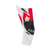 Motocross Kinderhose Fox 180 Shield in rot, schwarz und weiß aus robustem Material