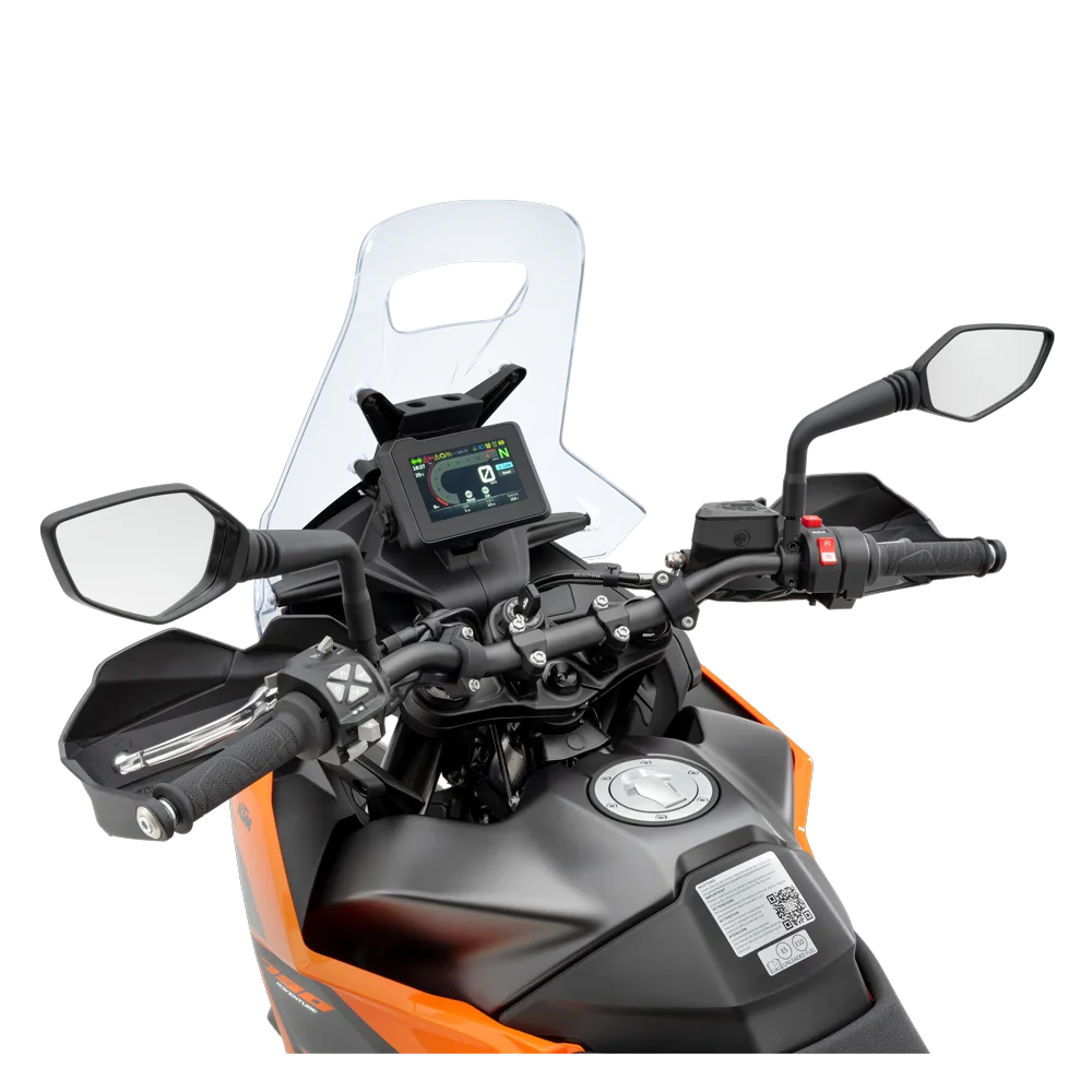 Cockpit mit TFT-Display und Lenker der KTM 790 Adventure 2026