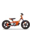 KTM SX-E 1.12 Elektro-Laufrad in Orange im Profil, speziell für Kinder