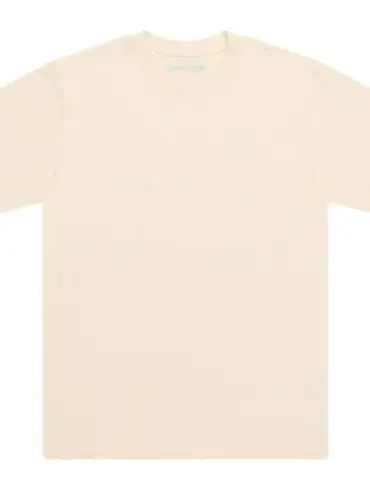 Standardausgabe T-Shirt in Vintage Weiß, kurzärmelig, neutral fotografiert, Vorderansicht