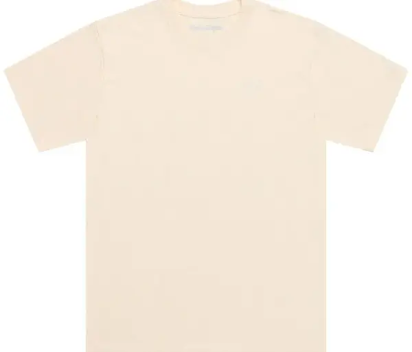 Standardausgabe T-Shirt in Vintage Weiß, kurzärmelig, neutral fotografiert, Vorderansicht