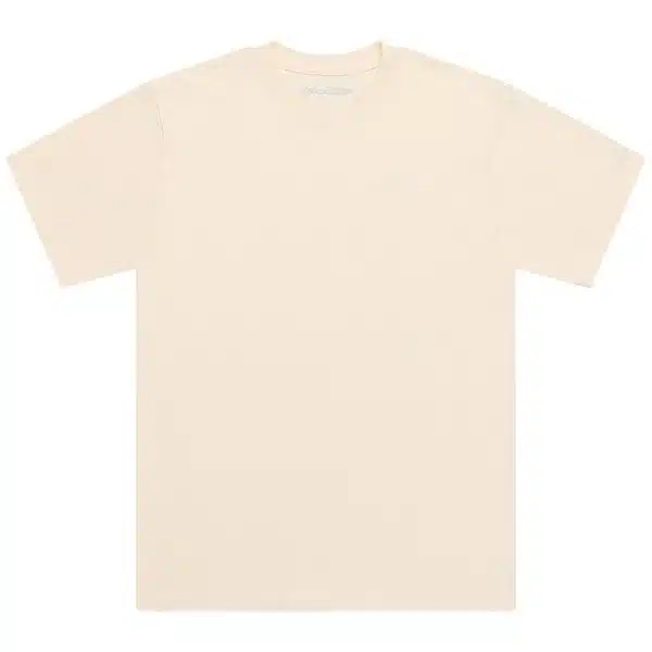 Standardausgabe T-Shirt in Vintage Weiß, kurzärmelig, neutral fotografiert, Vorderansicht