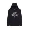 Fox Racing New Age Pullover Hoodie in Schwarz mit weißer Schrift auf der Vorderseite