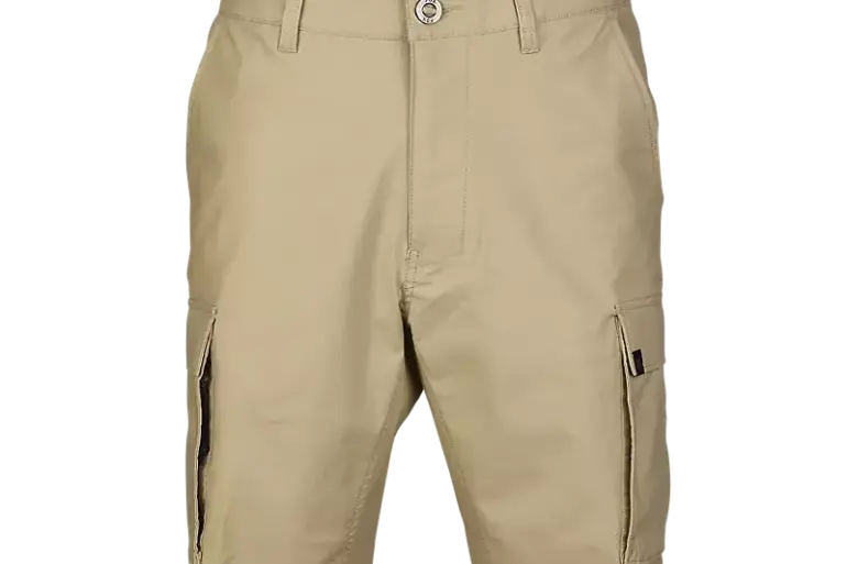 Beige Fox Slambozo 3.0 Cargoshorts mit Cargotaschen vorne