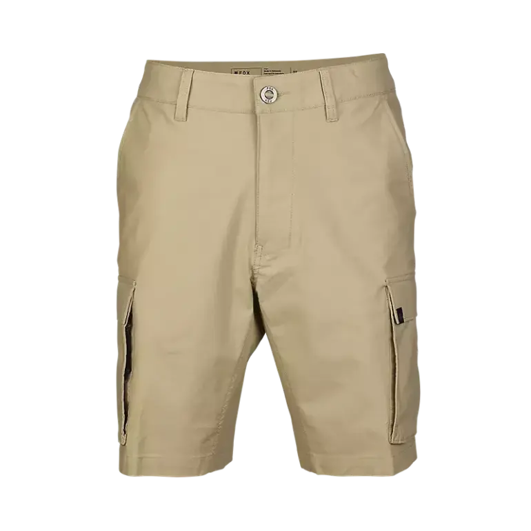 Beige Fox Slambozo 3.0 Cargoshorts mit Cargotaschen vorne