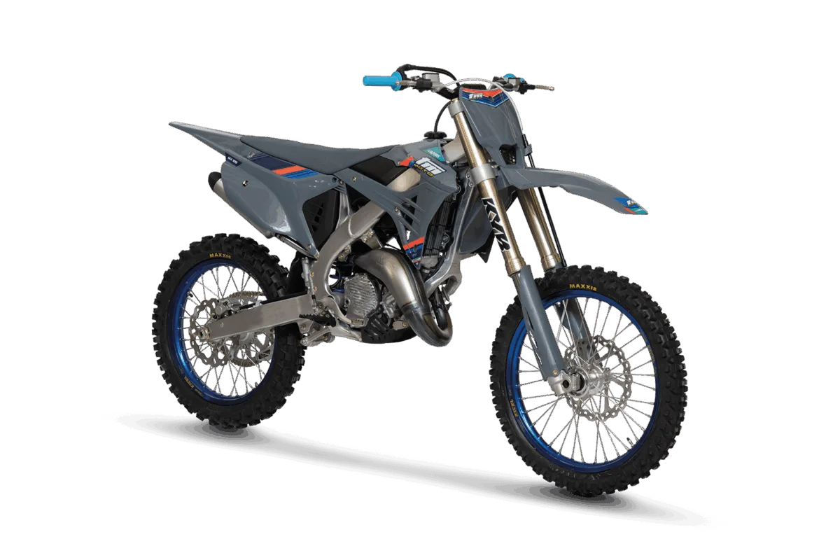 TM MX 125 ES FI 2T 2026 Motocross-Motorrad in Sportausführung, Seitenansicht