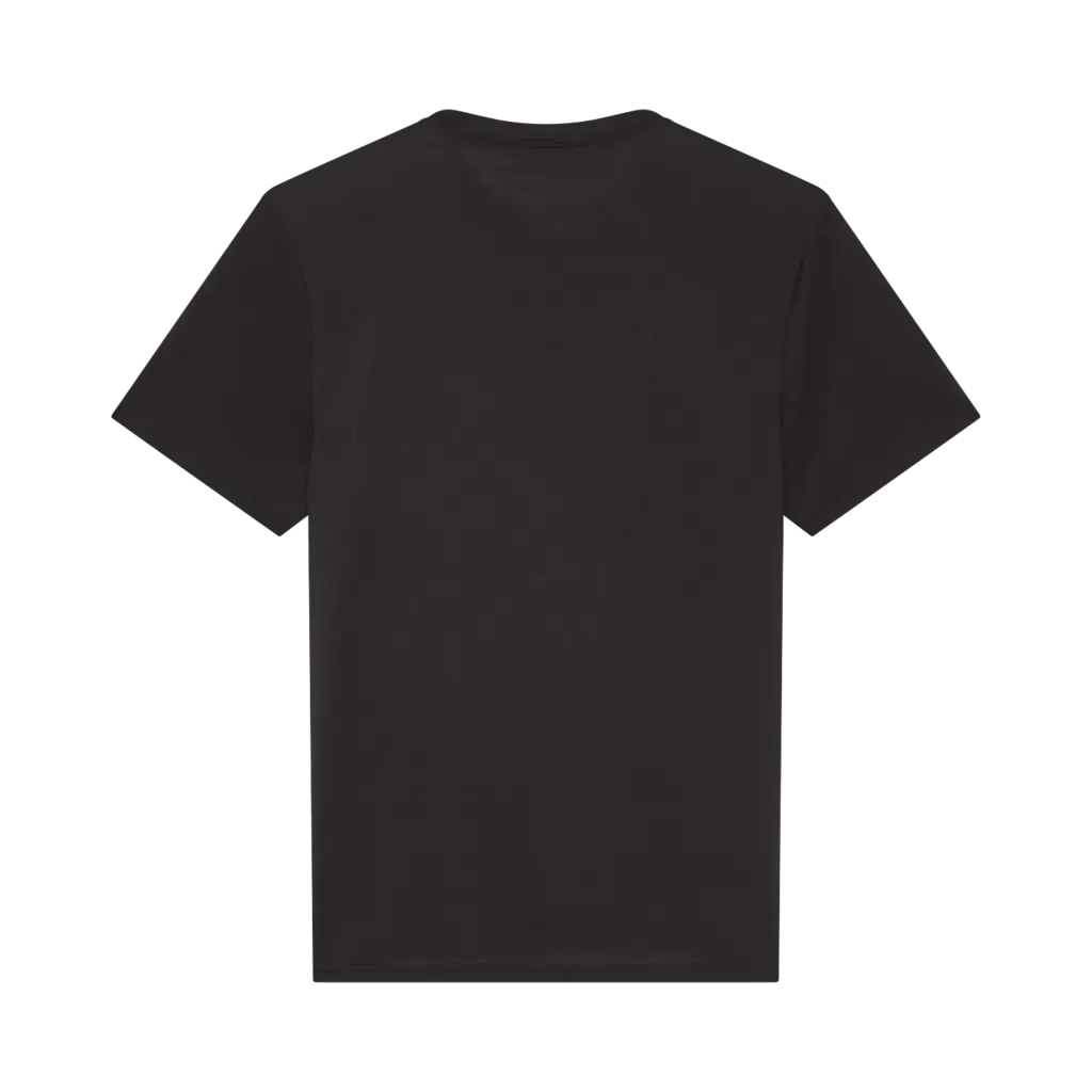 Rückseite eines schwarzen Bark Tech T-Shirts aus TruDri-Gewebe