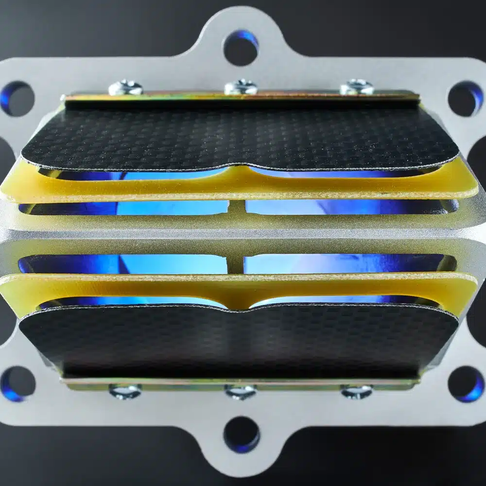 Boyesen Rad Valve zur Verbesserung des Ansaugtrakts von 2-Takt-Motoren