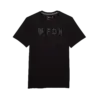 Schwarzes FOX Funktions-T-Shirt mit Logo-Print auf der Brust.