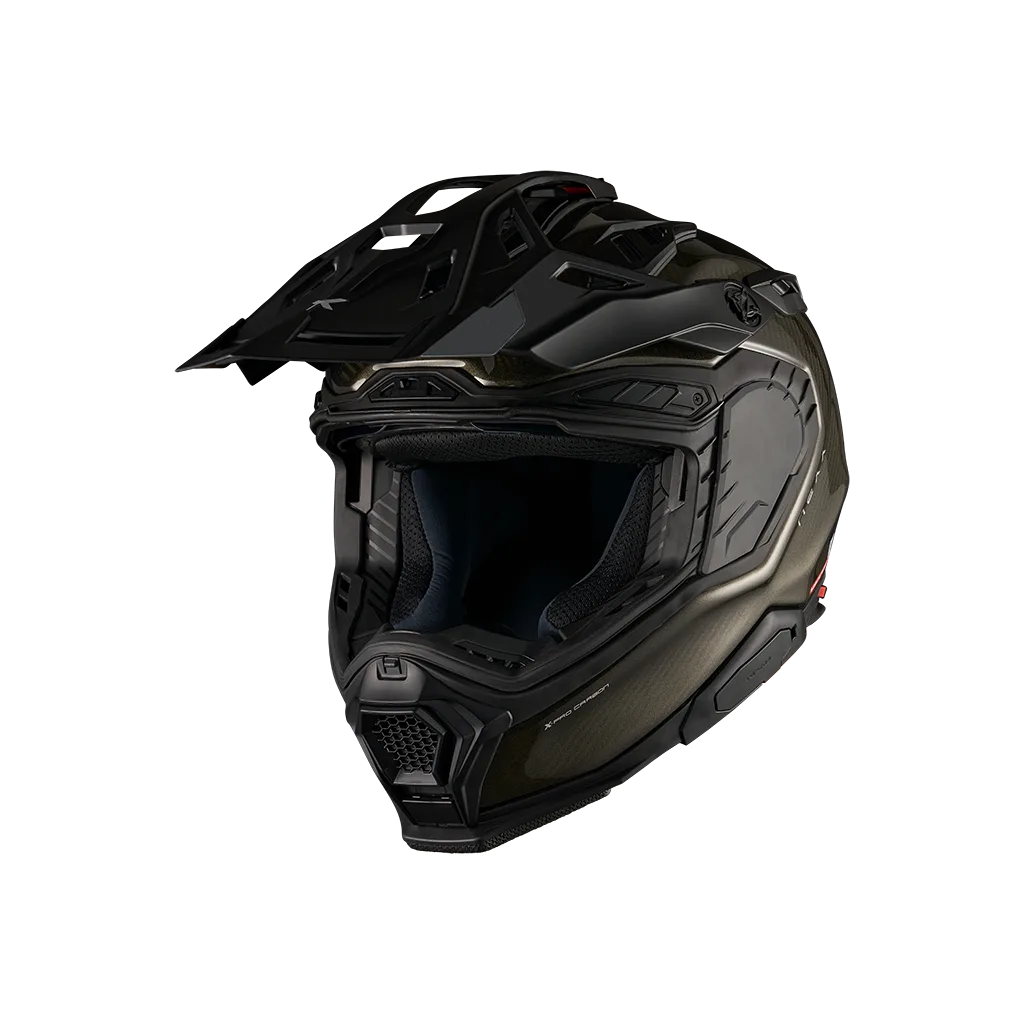 X.WED3 Adventure-Helm aus X-PRO Carbon für Straße und Gelände, Seitenansicht