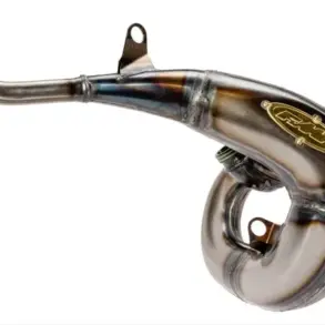 FMF Factory Fatty Auspuffkrümmer für Zweitakt-Enduro und Motocross-Maschinen, konisch geformt und hochwertig verarbeitet.