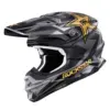 Shoei VFX-WR 06 Offroad-Helm, Rockstar-Edition, schwarz-gold, Seitenansicht
