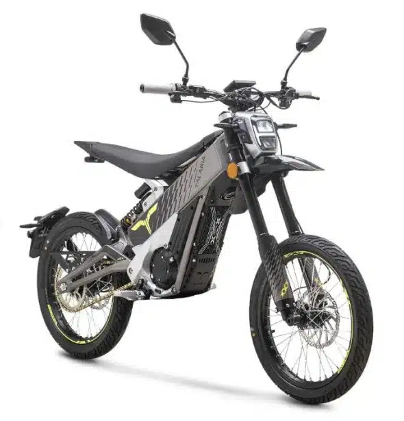 Talaria X3 L1E Road Legal Elektro-Dirtbike mit Straßenzulassung in Seitenansicht