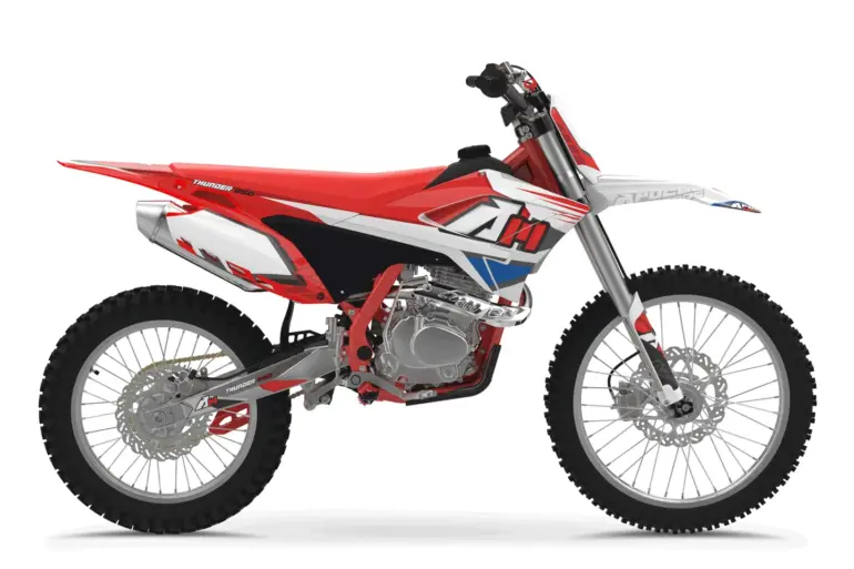 Apollo AM Thunder 250cc Dirt Bike, Offroad-Motorrad mit robustem Design und Enduro-Ausstattung.