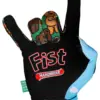 FIST Handwear LIL TEDS Handschuh mit buntem Design und Logo auf dem Handrücken
