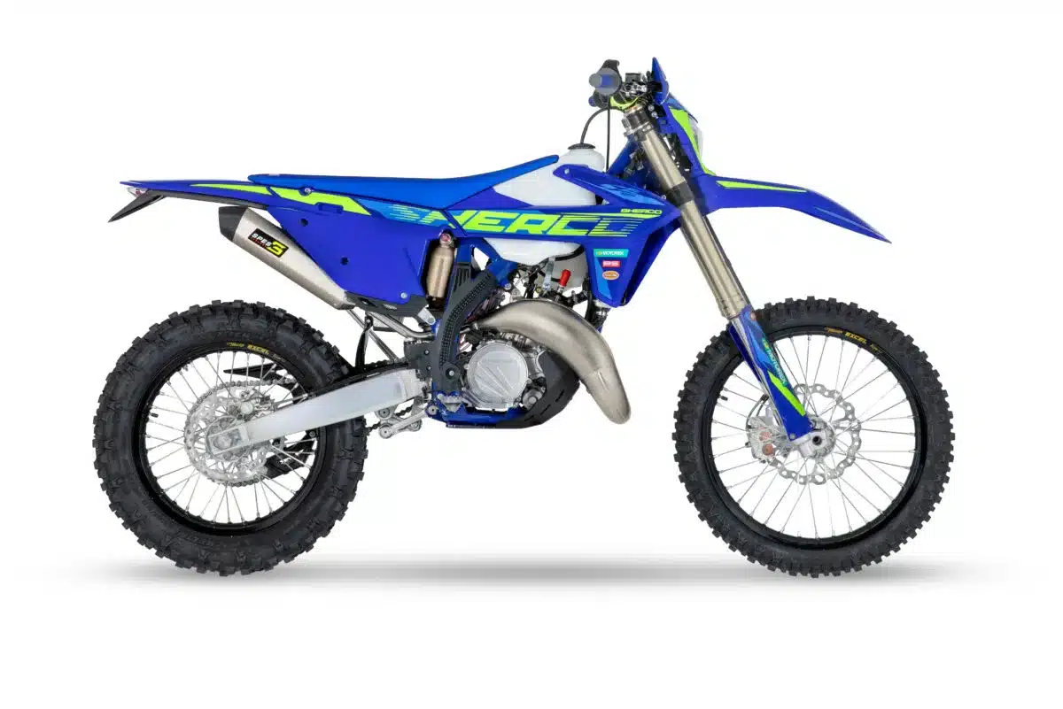 Sherco 125 SE Factory 2026 in Seitenansicht