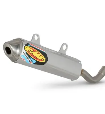 FMF PowerCore 2 Endschalldämpfer für Suzuki RM80 und RM85 mit ovalem Aluminium-Body