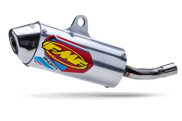 FMF Powercore 2 Shorty Endschalldämpfer aus Aluminium für Honda CR125R (2000–2001)