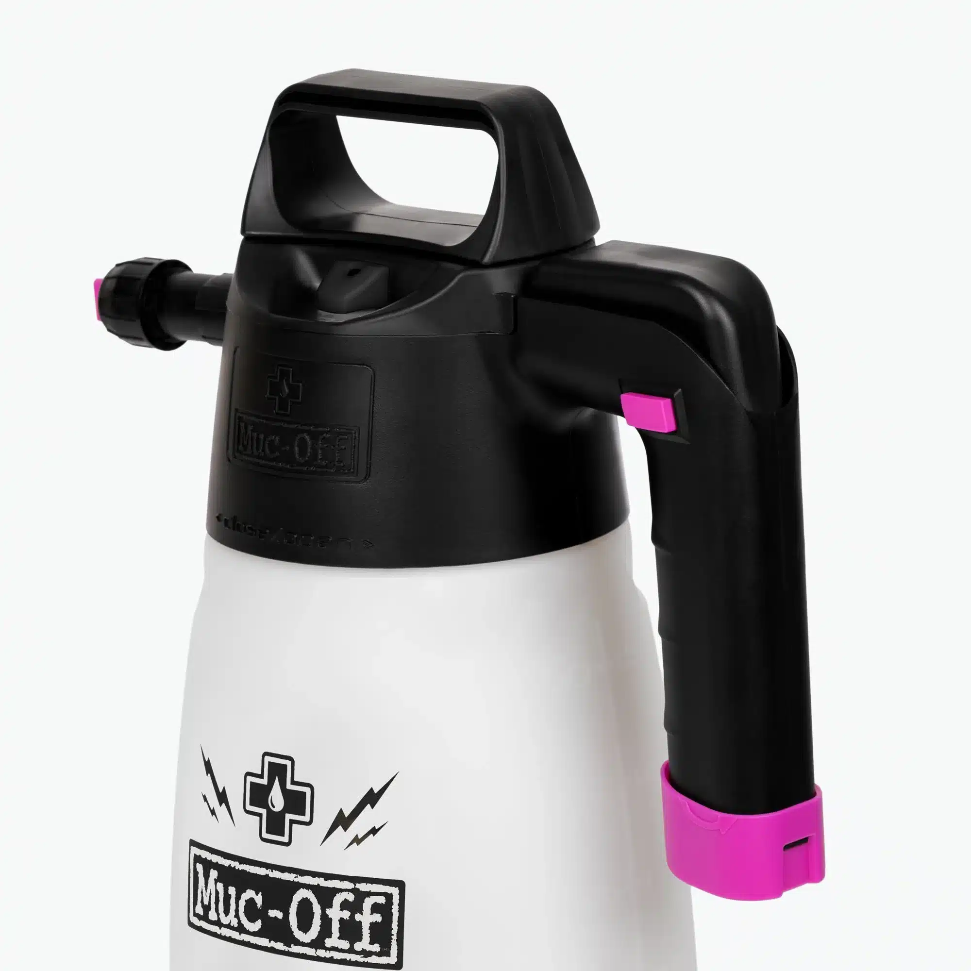 Muc-Off Schaumsprüher mit ergonomischem Griff und robustem Tank für Motorradpflege